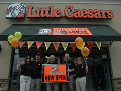 Little Caesars franchisee grand opening